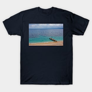 Zlatni Rat on Brac Island, Croatia T-Shirt